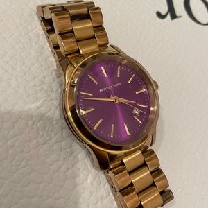 Rose Gold Michael Kors watch